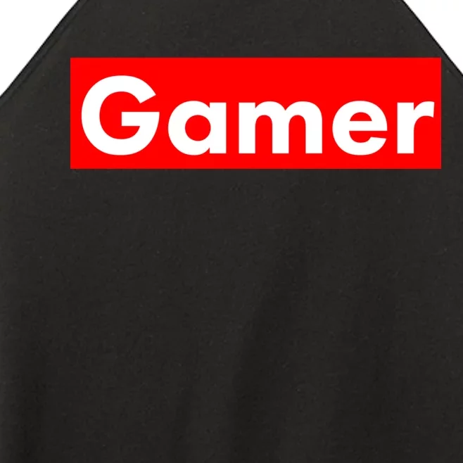 Gamer Logo Women’s Perfect Tri Rocker Tank