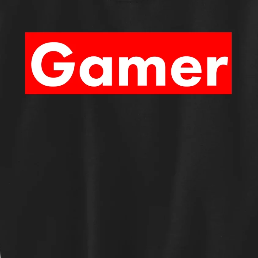 Gamer Logo Kids Sweatshirt