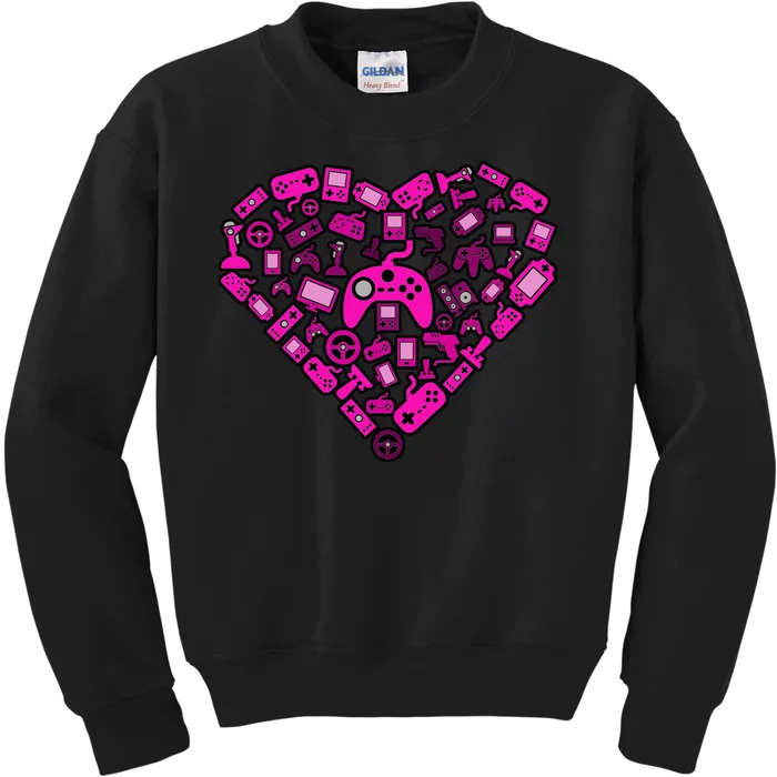 Gamer Love Kids Sweatshirt