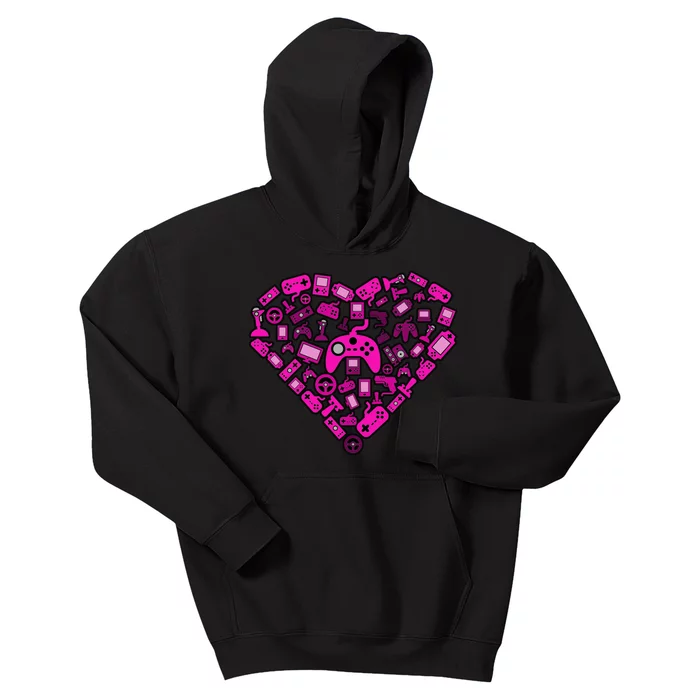 Gamer Love Kids Hoodie