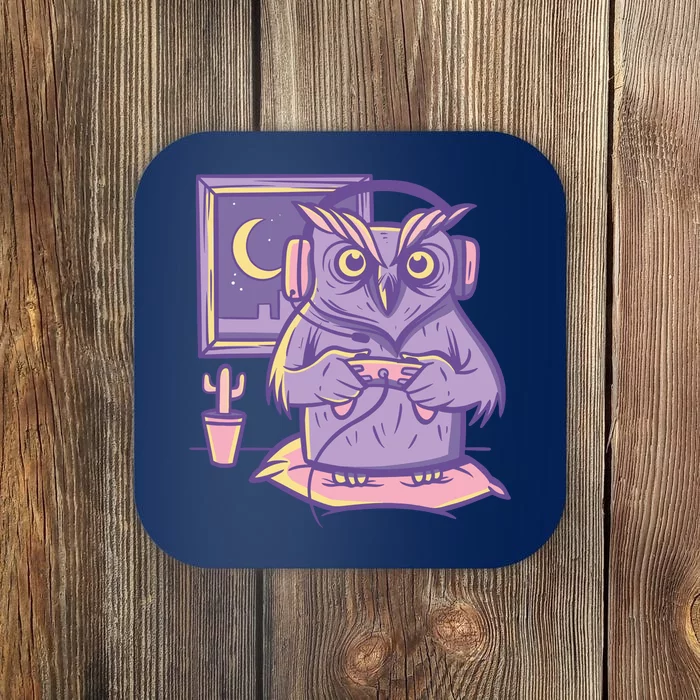 Gamer Owl Coaster