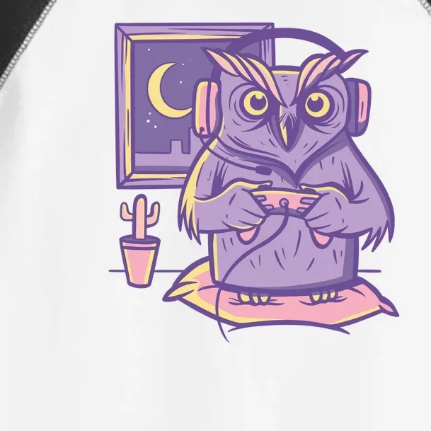 Gamer Owl Toddler Fine Jersey T-Shirt