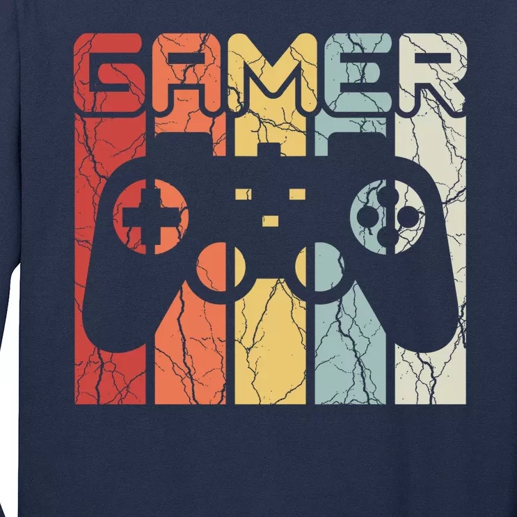 Gamer Retro Controller Long Sleeve Shirt