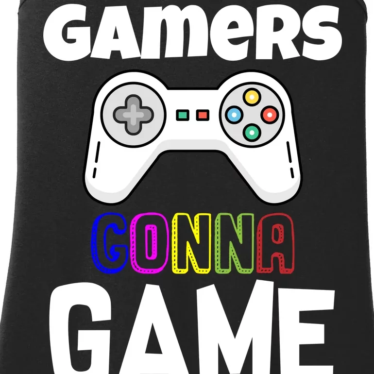 Gamers Gonna Game Ladies Essential Tank