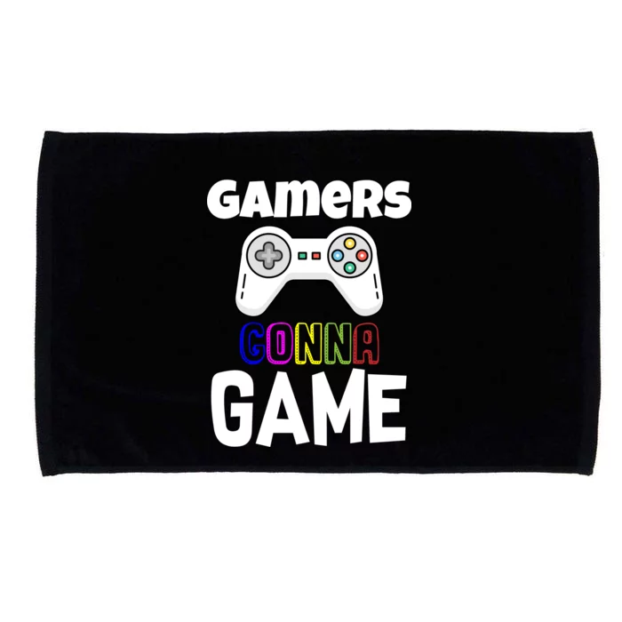 Gamers Gonna Game Microfiber Hand Towel