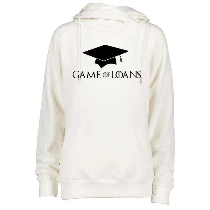 Games Of Loans Womens Funnel Neck Pullover Hood