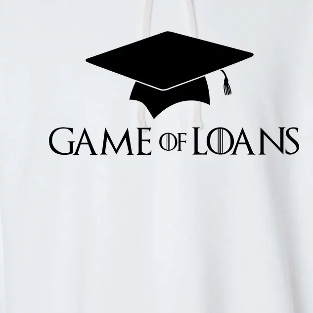 Games Of Loans Garment-Dyed Fleece Hoodie