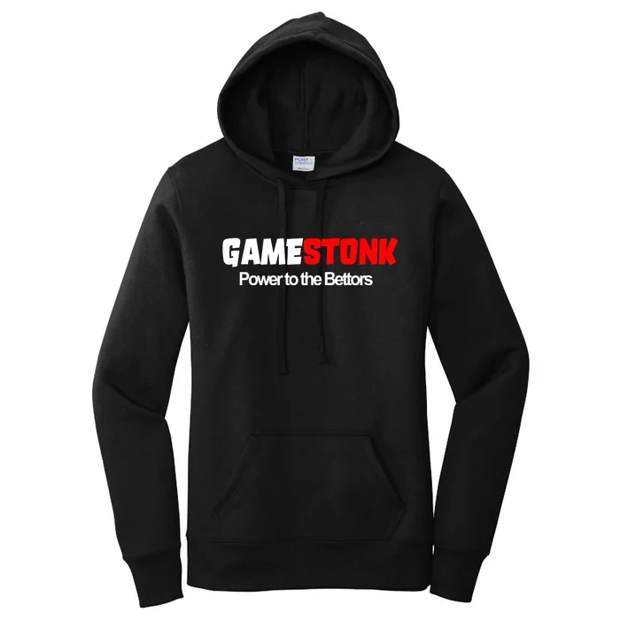 Gamestonk Power To The Bettors Women's Pullover Hoodie