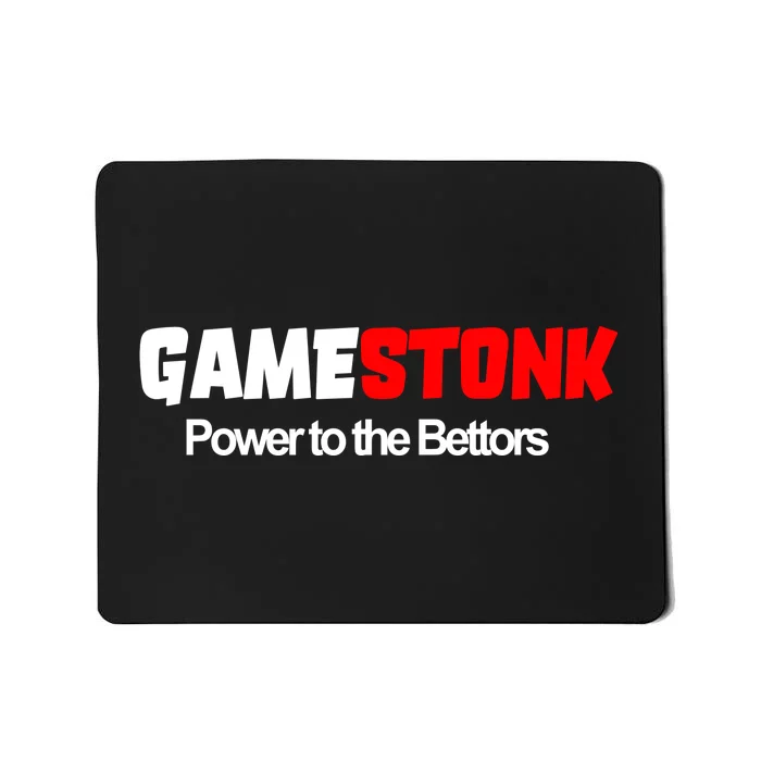 Gamestonk Power To The Bettors Mousepad