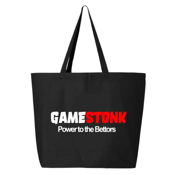 Gamestonk Power To The Bettors 25L Jumbo Tote