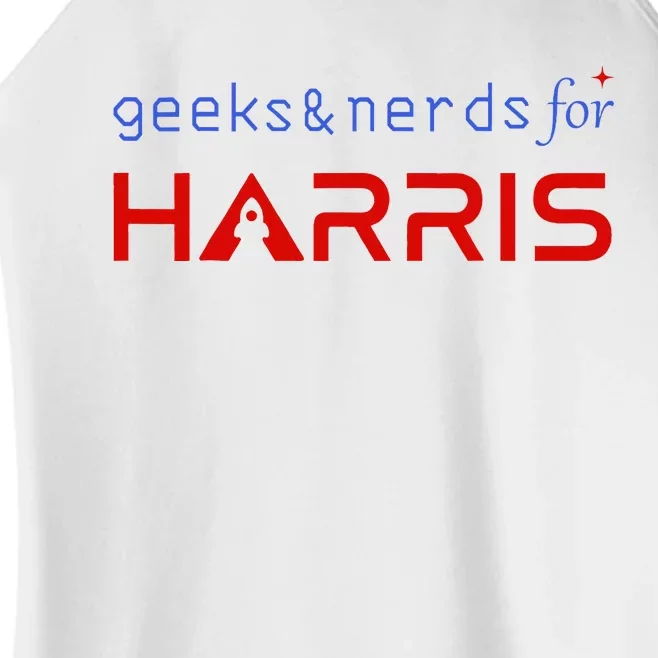 Geeks And Nerds For Kamala Harris Geeks And Nerds For Harris Women’s Perfect Tri Rocker Tank