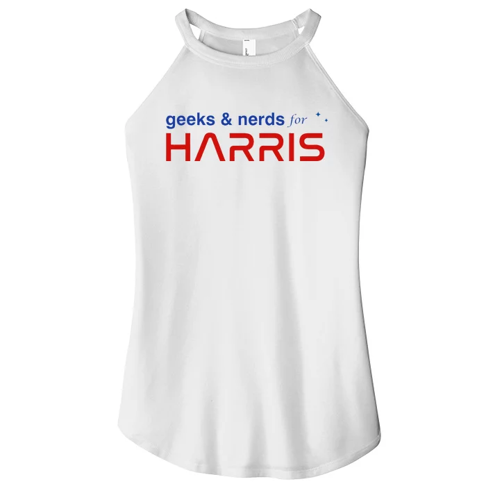 Geeks And Nerds For Kamala Harris Geeks And Nerds For Harris Women’s Perfect Tri Rocker Tank