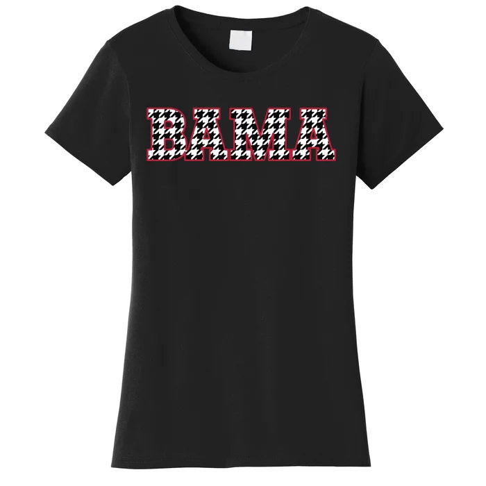 Graphic Alabama Name Proud Bama Spirit Evergreen Sports Women's T-Shirt