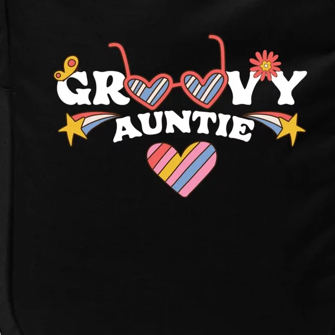 Groovy Auntie Nephew Niece Aunt Gift Impact Tech Backpack