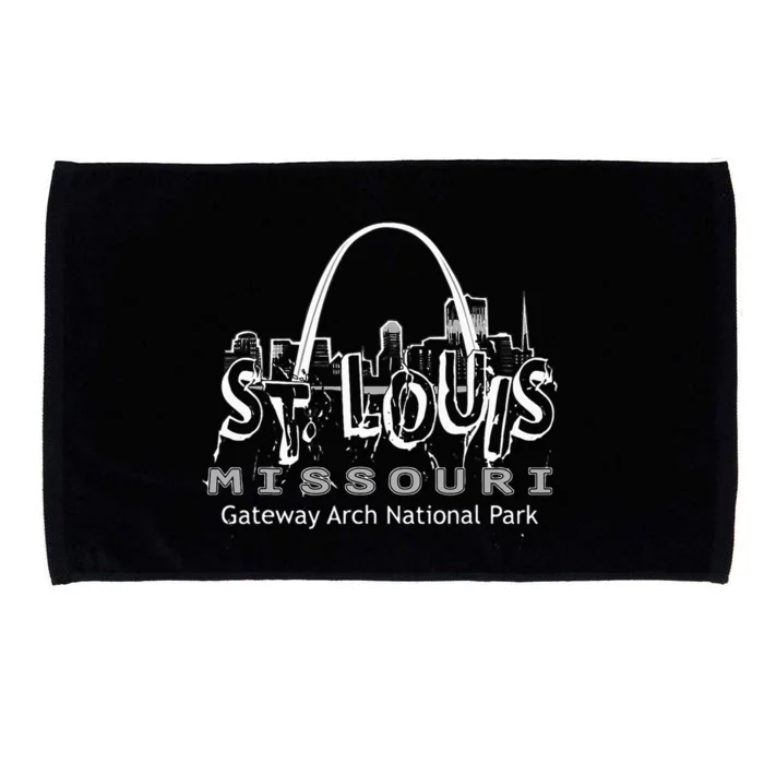 Gateway Arch National Park St. Louis Missouri Souvenir Microfiber Hand Towel