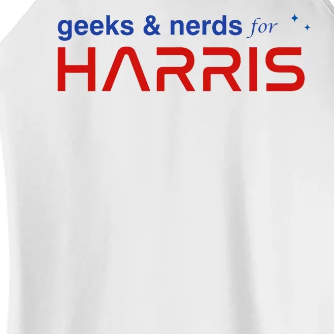 Geeks And Nerds For Kamala Harris Geeks And Nerds For Harris Women’s Perfect Tri Rocker Tank