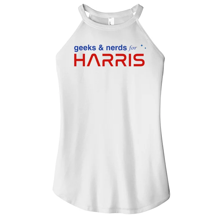 Geeks And Nerds For Kamala Harris Geeks And Nerds For Harris Women’s Perfect Tri Rocker Tank