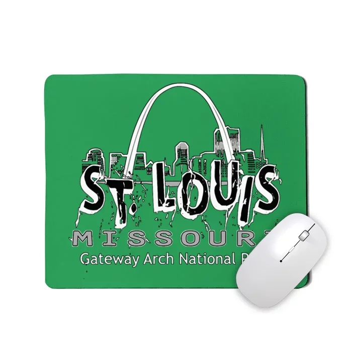 Gateway Arch National Park St. Louis Missouri Souvenir Mousepad