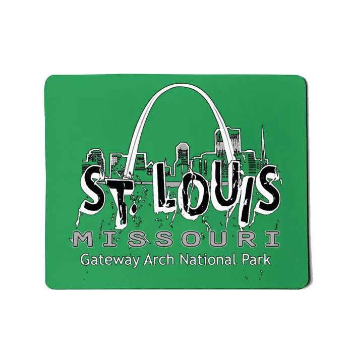 Gateway Arch National Park St. Louis Missouri Souvenir Mousepad