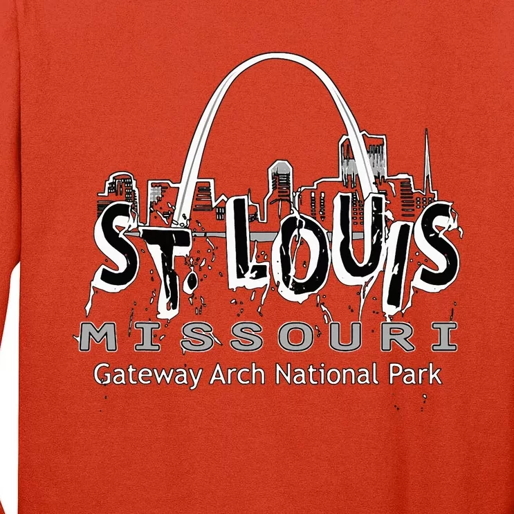 Gateway Arch National Park St. Louis Missouri Souvenir Tall Long Sleeve T-Shirt