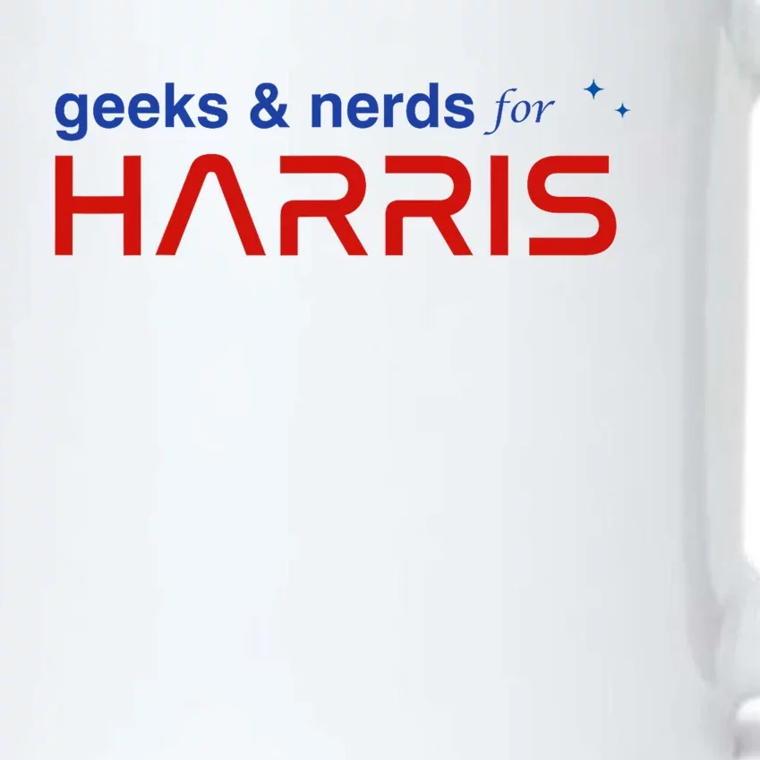 Geeks And Nerds For Kamala Harris Geeks And Nerds For Harris Black Color Changing Mug