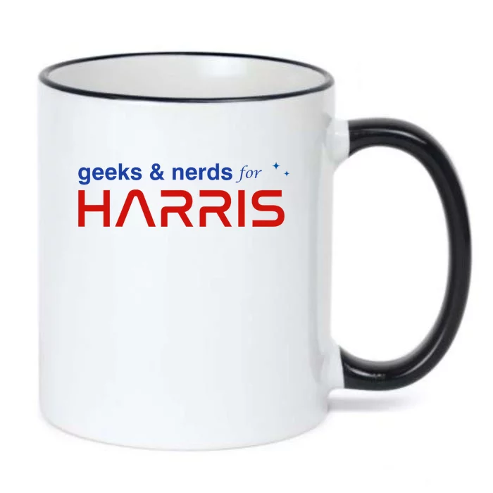 Geeks And Nerds For Kamala Harris Geeks And Nerds For Harris Black Color Changing Mug