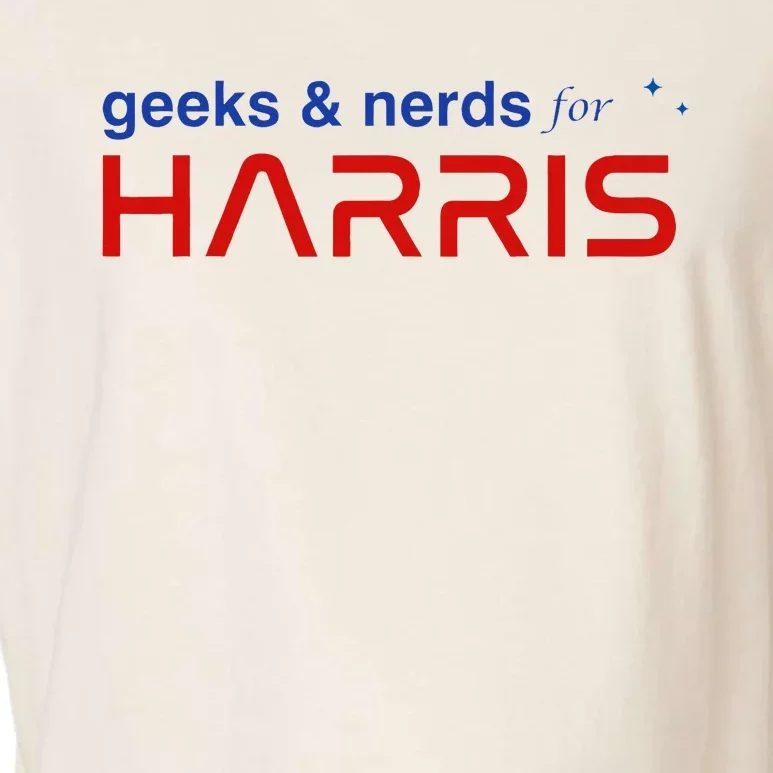 Geeks And Nerds For Kamala Harris Geeks And Nerds For Harris Garment-Dyed Women's Muscle Tee