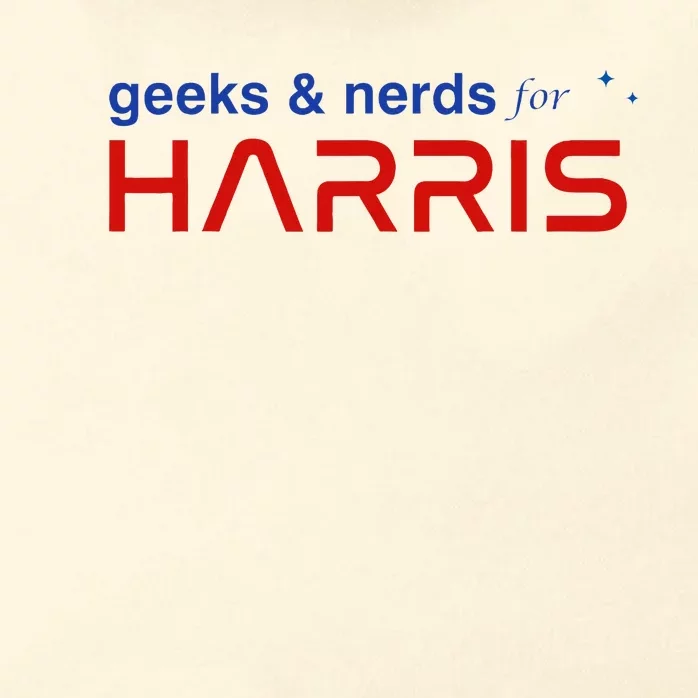 Geeks And Nerds For Kamala Harris Geeks And Nerds For Harris Zip Tote Bag