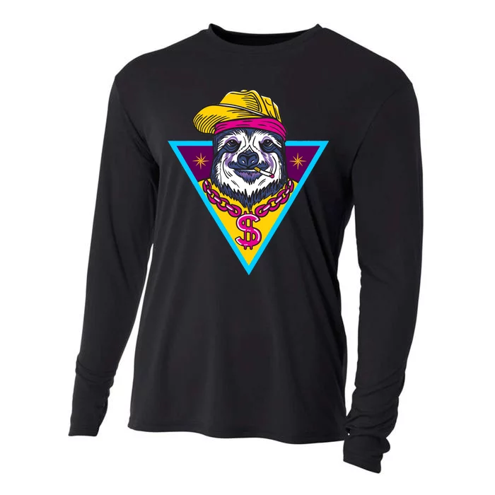 Gangsta Sloth Cooling Performance Long Sleeve Crew