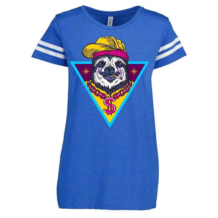 Gangsta Sloth Enza Ladies Jersey Football T-Shirt