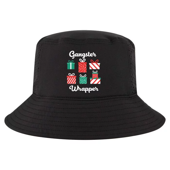 Gangsta Wrapper Funny Christmas Gift Cool Comfort Performance Bucket Hat