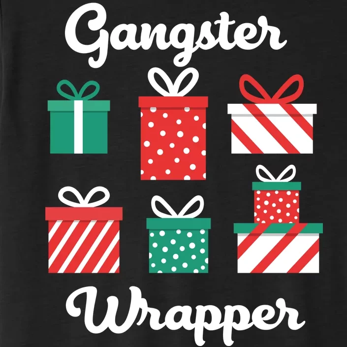 Gangsta Wrapper Funny Christmas Gift ChromaSoft Performance T-Shirt