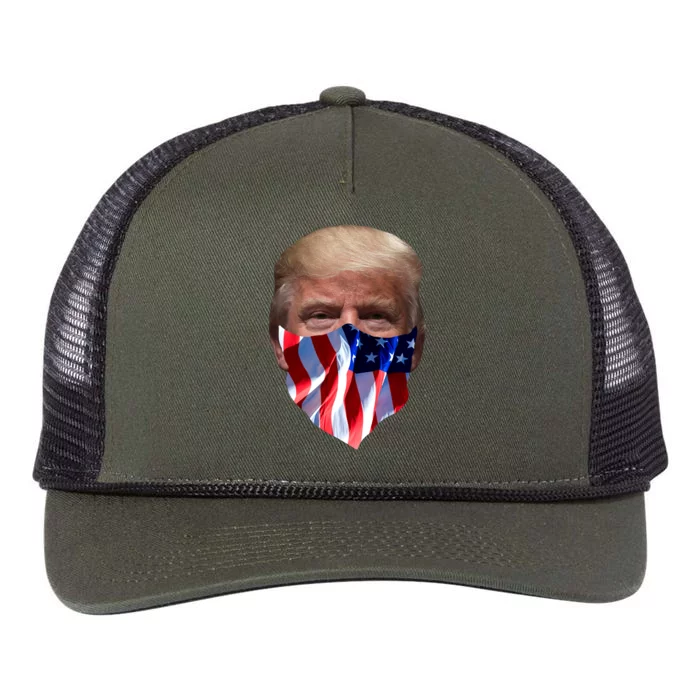 Gangster Donald Trump Retro Rope Trucker Hat Cap