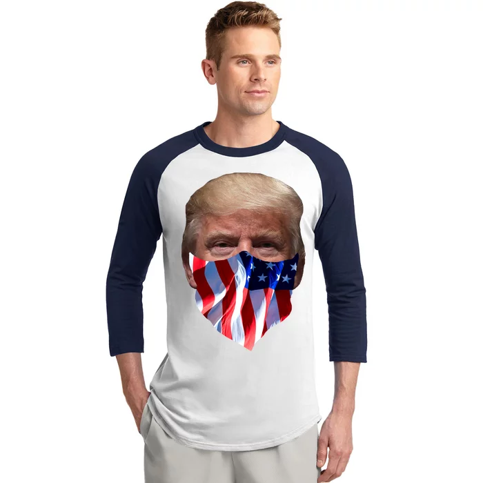 Gangster Donald Trump Baseball Sleeve Shirt