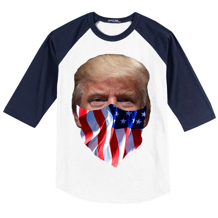 Gangster Donald Trump Baseball Sleeve Shirt