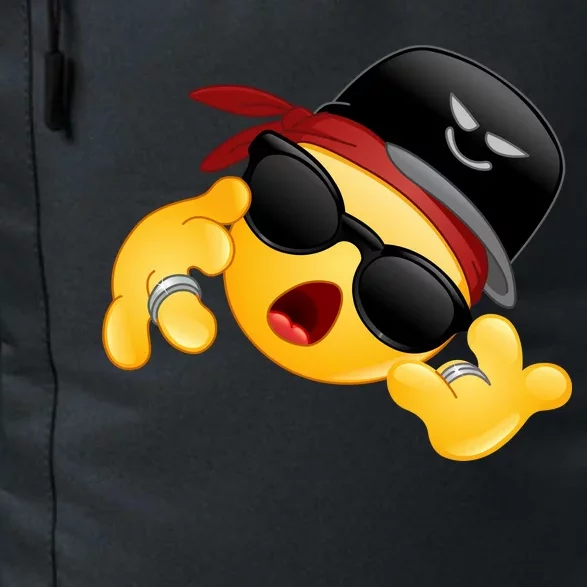 Gangster Emoji Smiley Daily Commute Backpack