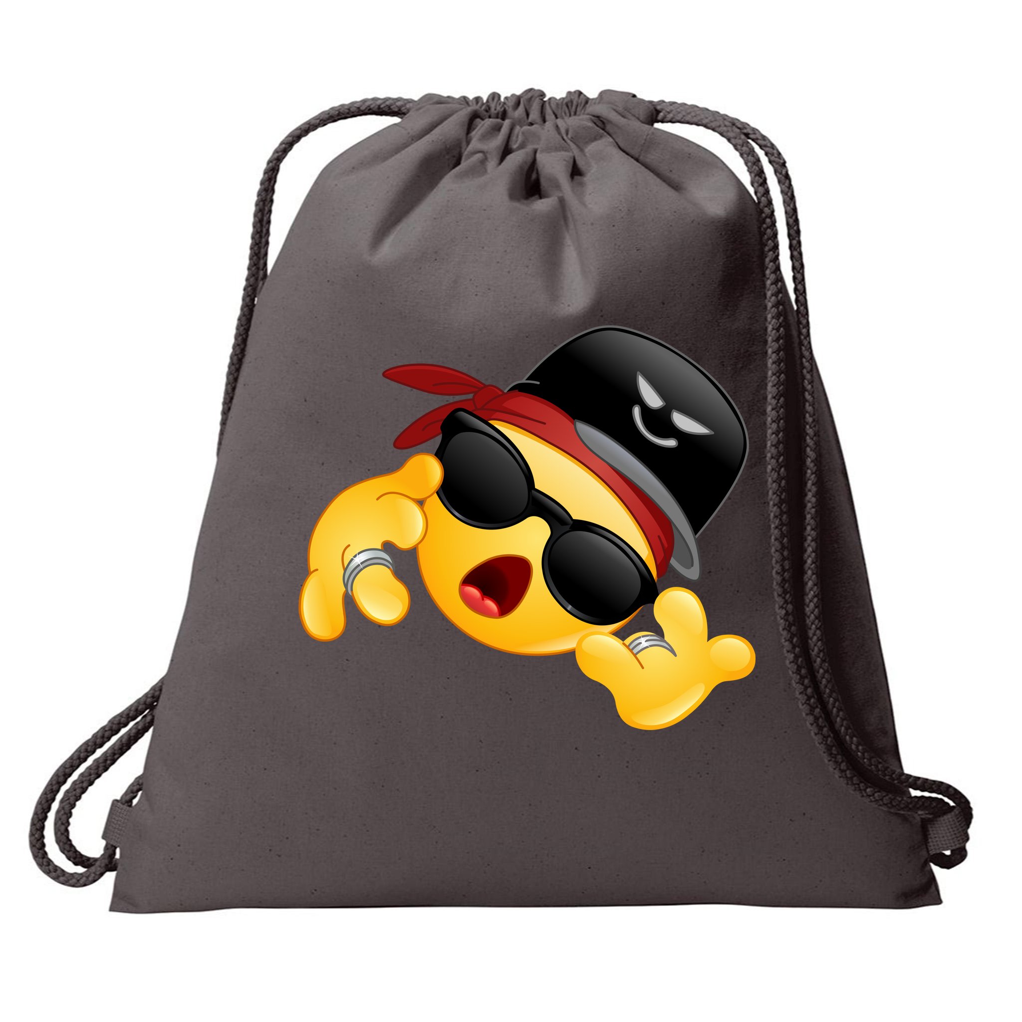 Emoji cheap drawstring bags