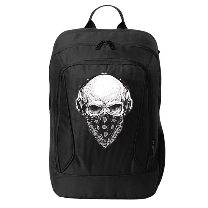 Gangster Skull City Backpack