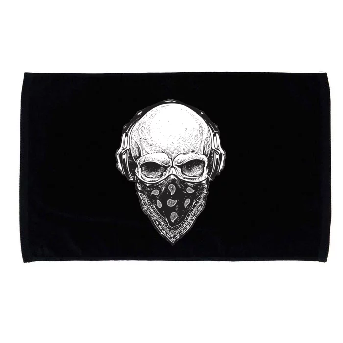 Gangster Skull Microfiber Hand Towel