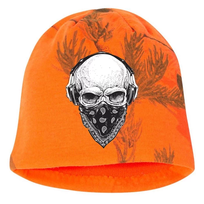 Gangster Skull Kati - Camo Knit Beanie