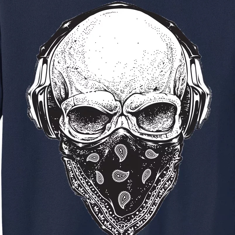 Gangster Skull Tall Sweatshirt