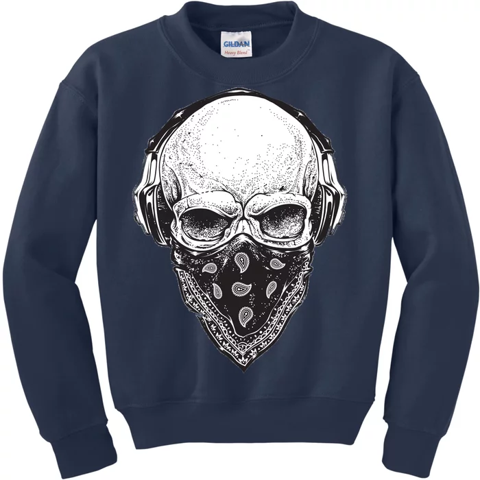 Gangster Skull Kids Sweatshirt