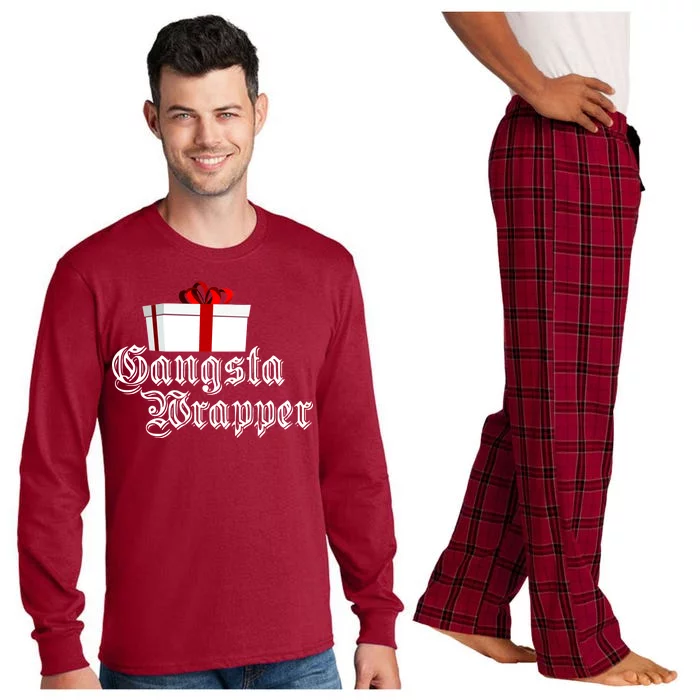 Gangster Wrapper Long Sleeve Pajama Set