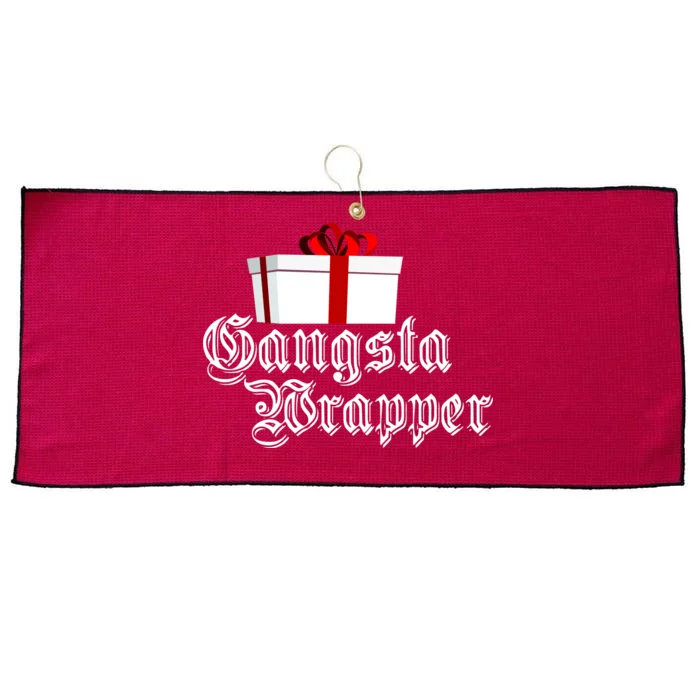 Gangster Wrapper Large Microfiber Waffle Golf Towel