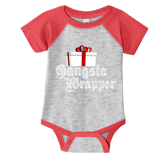 Gangster Wrapper Infant Baby Jersey Bodysuit