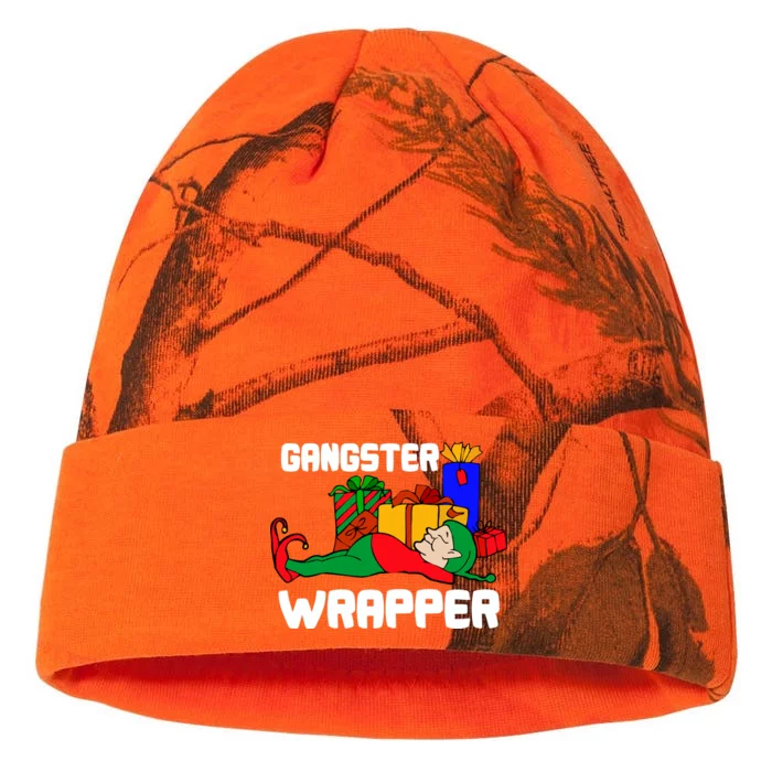 Gangster Wrapper Elf Gift Wrapping Kati - 12in Camo Beanie