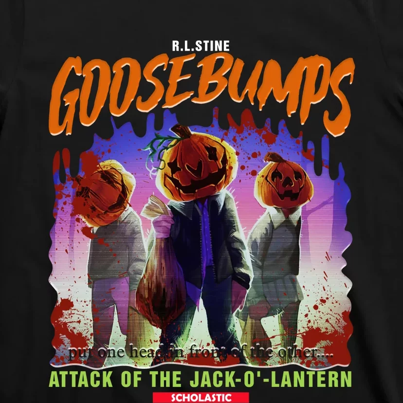 Goosebumps Attack Of Jack O Lantern One Day At Horror Land Classic T-Shirt