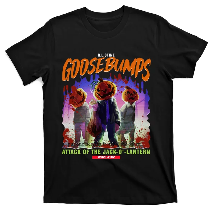 Goosebumps Attack Of Jack O Lantern One Day At Horror Land Classic T-Shirt