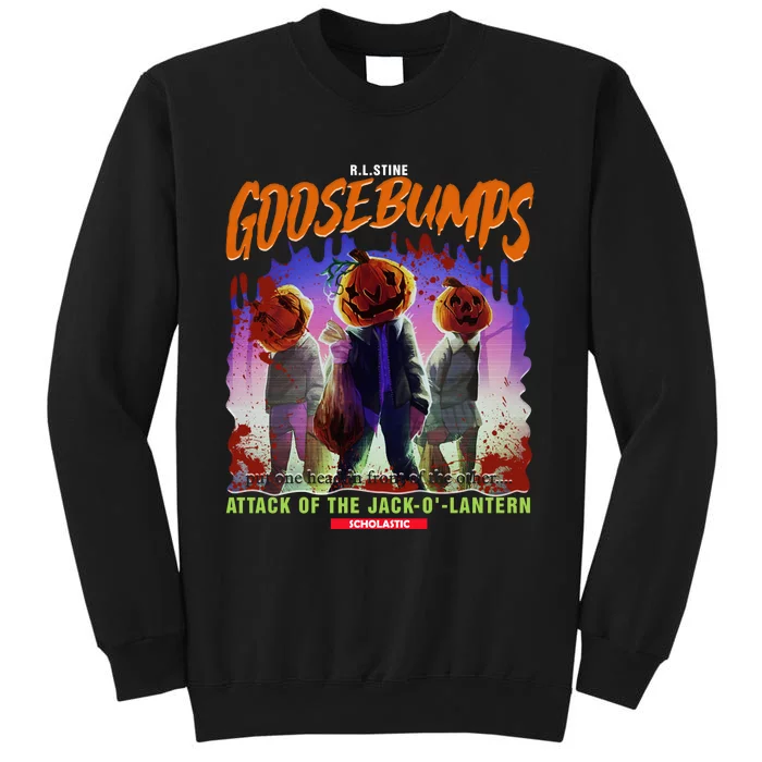 Goosebumps Attack Of Jack O Lantern One Day At Horror Land Classic Tall Sweatshirt