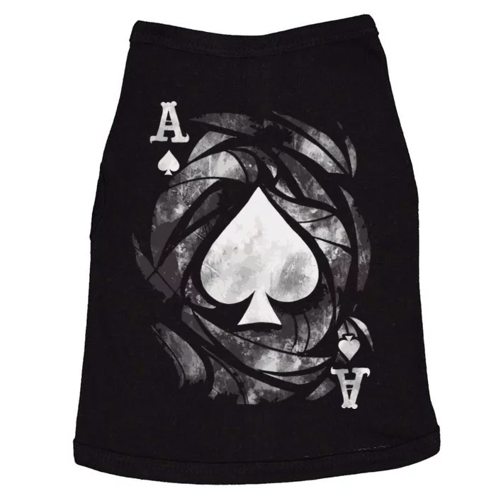 Grunge Ace Of Spades Doggie Tank